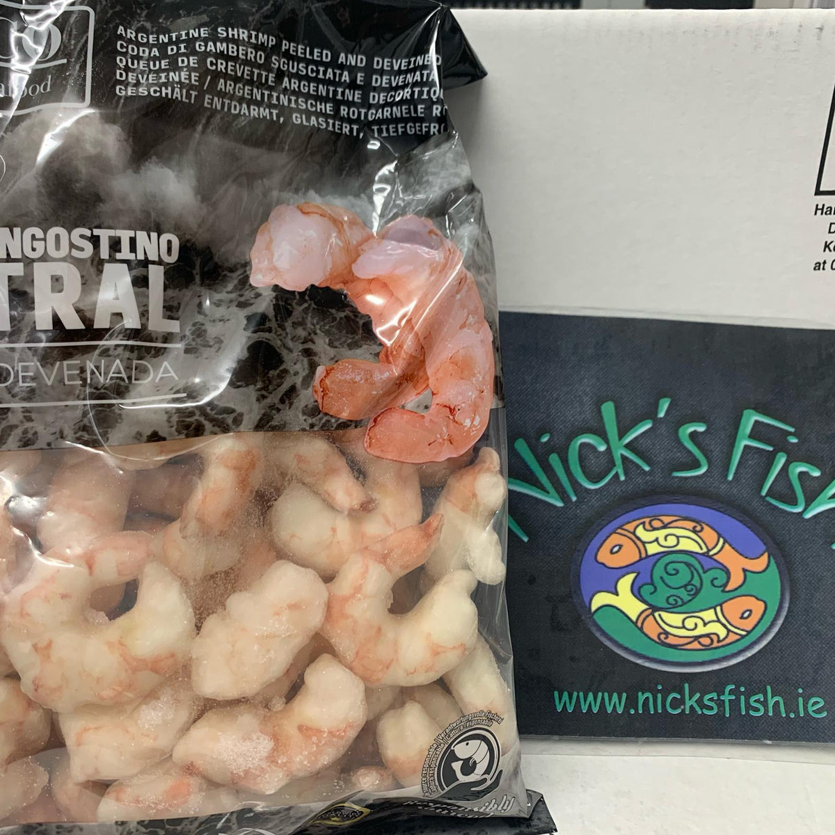 Wild Atlantic Pink Prawns 1kg – Nick's Fish Ashbourne